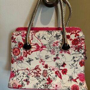 Elegant Floral Women's Shoulder Bag